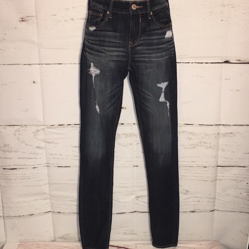 EUC EXPRESS JEANS Legging MID RISE Size 2r